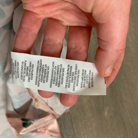 Nasty Gal Vintage Gather Detail Floral Mini Dress Rose Pink Size 4 - Picture 13 of 16